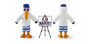Long-Haired Toucan Mascot Costume Long-Haired Toucan Mascot Costume