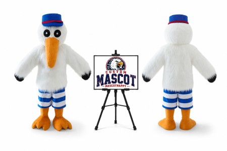 Long-Haired Toucan Mascot Costume