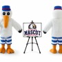 Long-Haired Toucan Mascot Costume