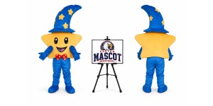 Magic Star Mascot Costume Magic Star Mascot Costume