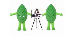 Vegetable Cartoon Leaves Mascot Costume Vegetable Cartoon Leaves Mascot Costume