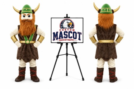 Viking Thor Mascot Costume