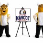 Viking Warrior Mascot Costume