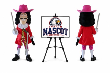 Vikings Pirate Captain Hook Mascot Costume for Parties