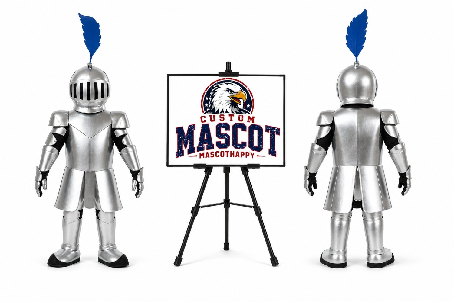 Warrior Kinight Mascot Costume Warrior Kinight Mascot Costume