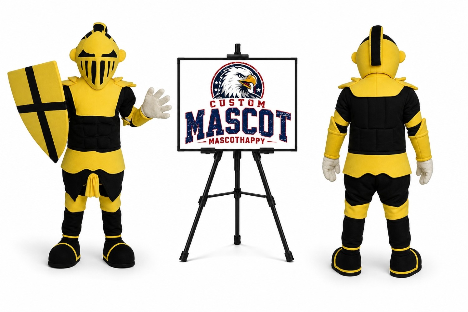 Warrior Knight Mascot Costume Warrior Knight Mascot Costume