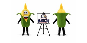 Maize Corn Mascot Costume for Food Events Maize Corn Mascot Costume for Food Events