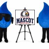 Water Drop Mascot Costume