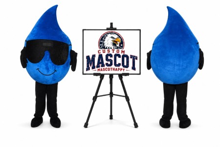 Water Drop Mascot Costume
