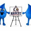 Water Drop Mascot Costume