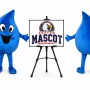 Water Drop Mascot Costume
