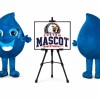 Water Droplets Mascot Costume