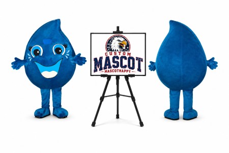 Water Droplets Mascot Costume