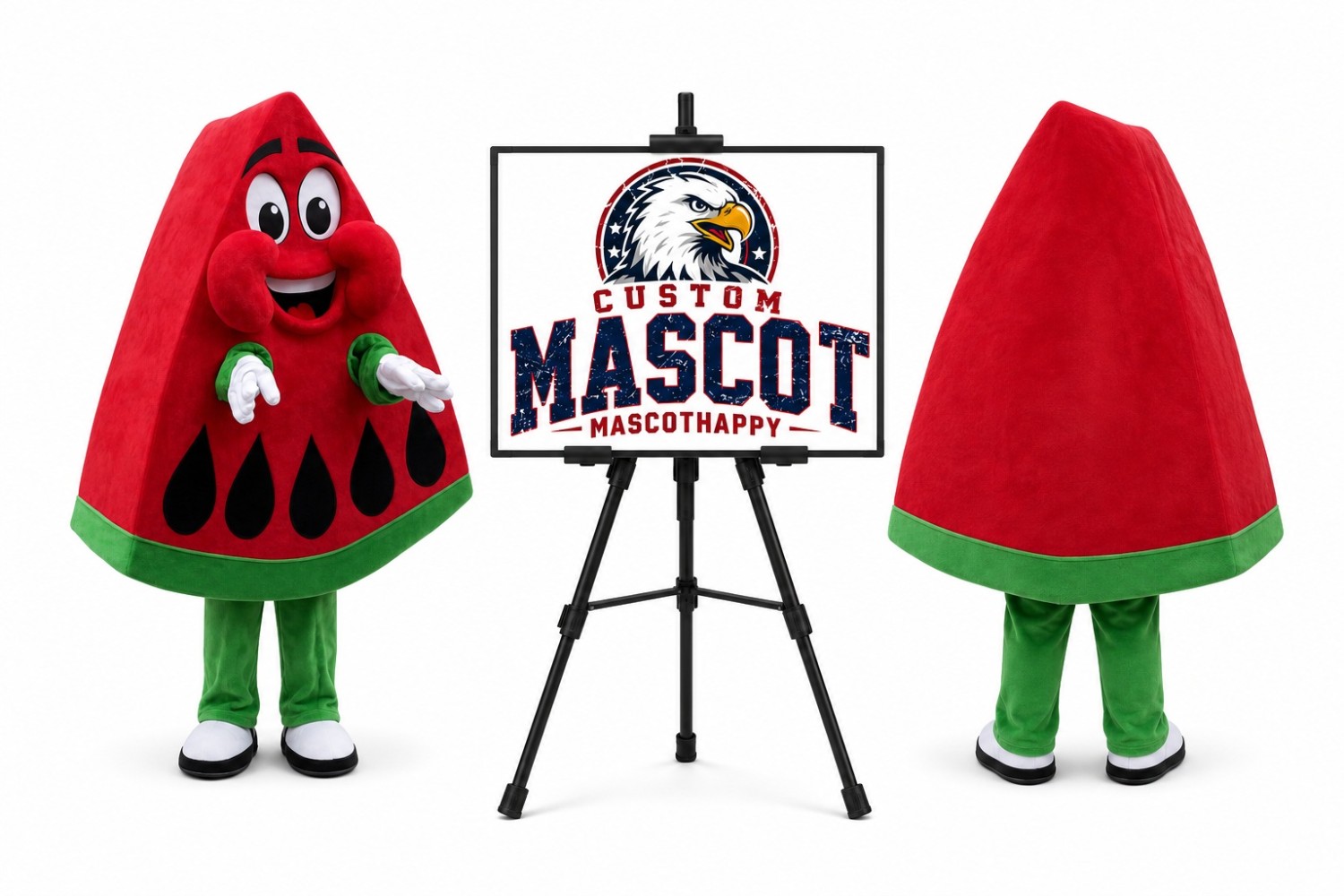 Waterlemon Mascot Costume Waterlemon Mascot Costume
