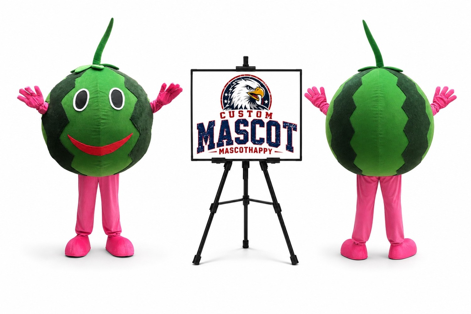 Watermelone Cartoon Mascot Costume Watermelone Cartoon Mascot Costume