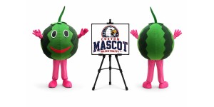 Watermelone Cartoon Mascot Costume Watermelone Cartoon Mascot Costume
