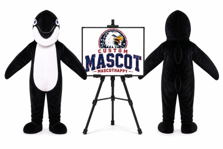 Whale Mascot Costume