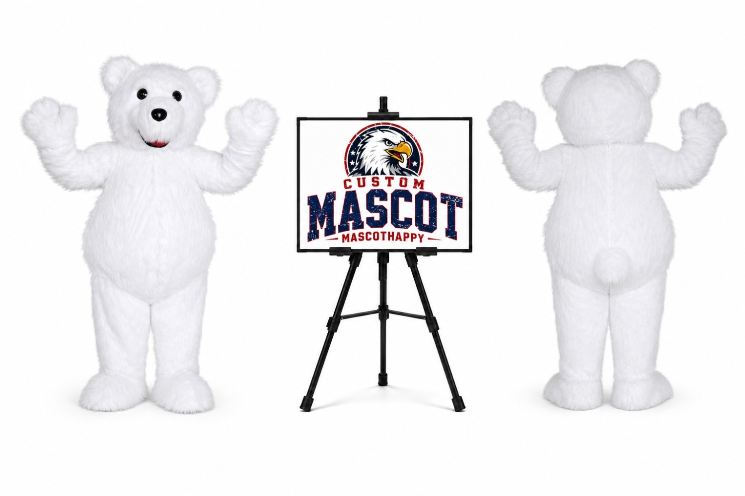 Adult Plush Bear Mascot Costume Adult Plush Bear Mascot Costume