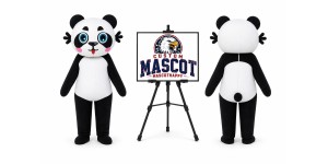 Blue Pnada Catbear Mascot Costume Blue Pnada Catbear Mascot Costume