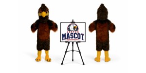 Majestic Hawk Mascot Costume Majestic Hawk Mascot Costume
