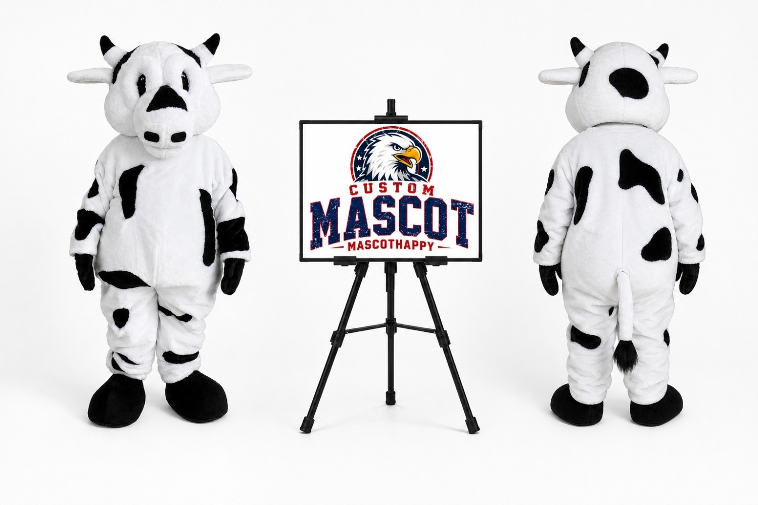 Cow Mascot Costume Cow Mascot Costume