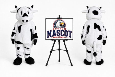 Cow Mascot Costume