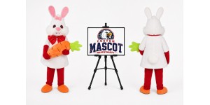 Bunny Rabbit Easter Mascot Costume for Easter Events Bunny Rabbit Easter Mascot Costume for Easter Events