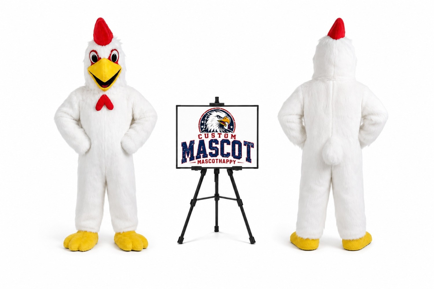 Chicken Rooster Mascot Costume Chicken Rooster Mascot Costume