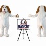 Dog Mascot Costume