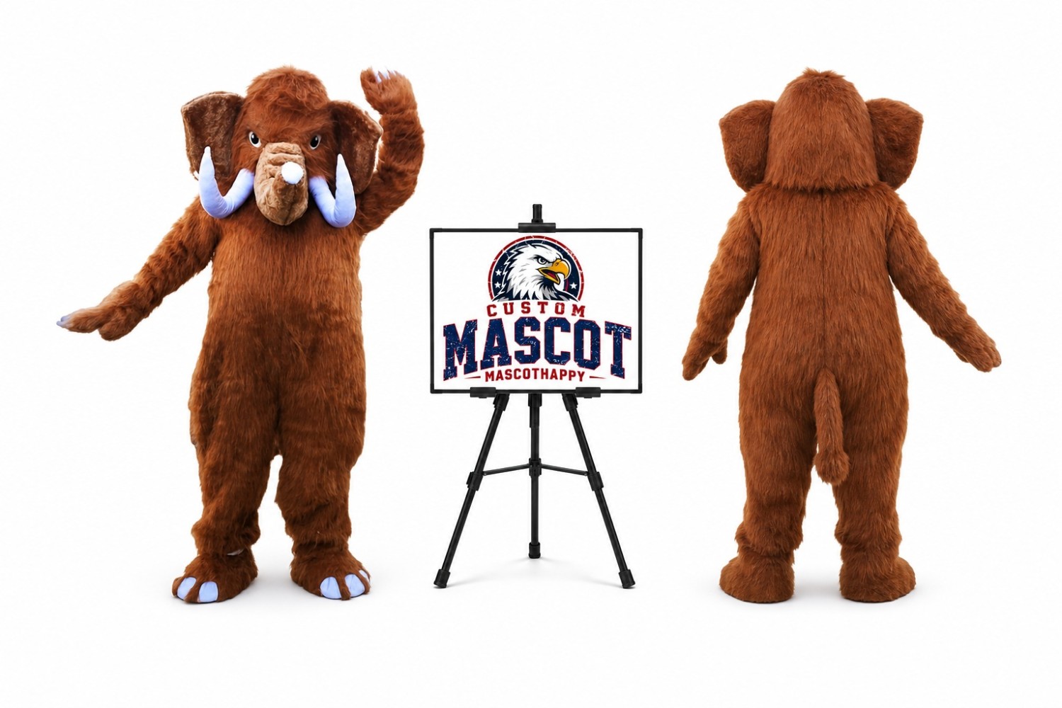 Mammoth Elephant Mascot Costume Mammoth Elephant Mascot Costume