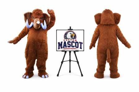 Mammoth Elephant Mascot Costume