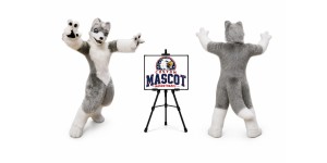 Wolf Mascot Costume Wolf Mascot Costume