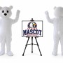 Little Polar Bear Mascot Costume