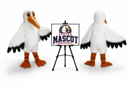 Paulie Pelican Mascot Costume