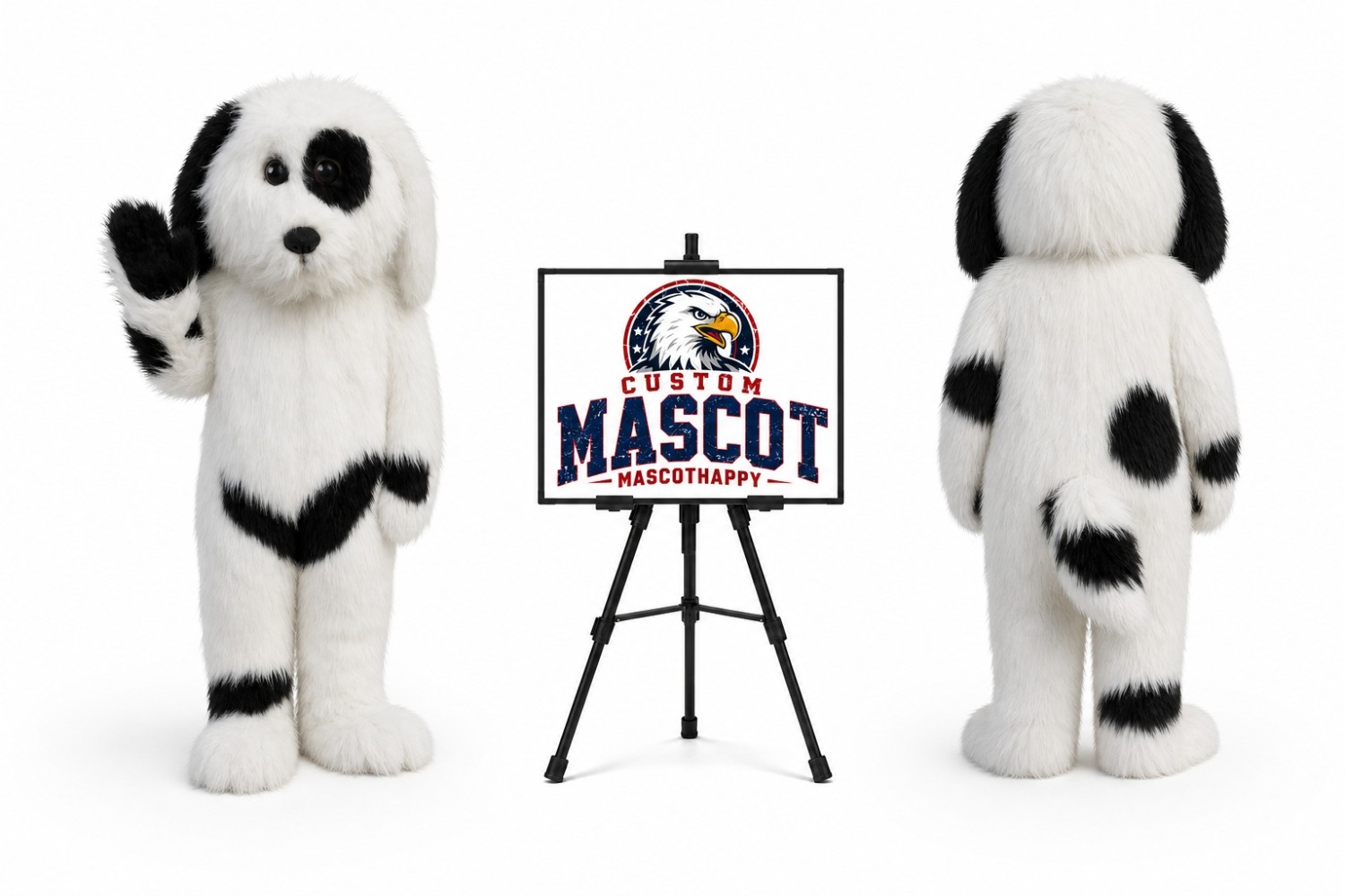 Plush Dog Mascot Costume Plush Dog Mascot Costume
