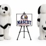 Plush Dog Mascot Costume
