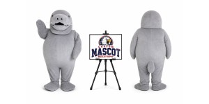 Manatee Sea Cow Mascot Costume Manatee Sea Cow Mascot Costume