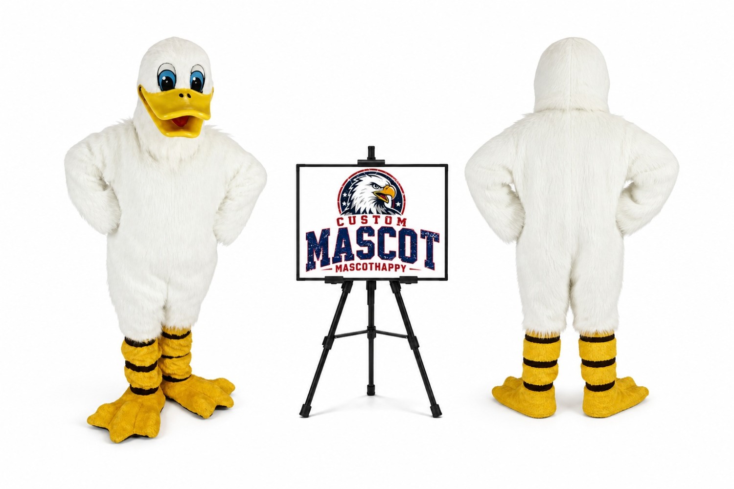 Plush Duck Mascot Costume Plush Duck Mascot Costume
