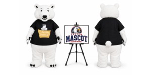 Polar Bear Mascot Costume Polar Bear Mascot Costume