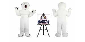Polar Bear Mascot Costume Polar Bear Mascot Costume