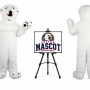 Polar Bear Mascot Costume