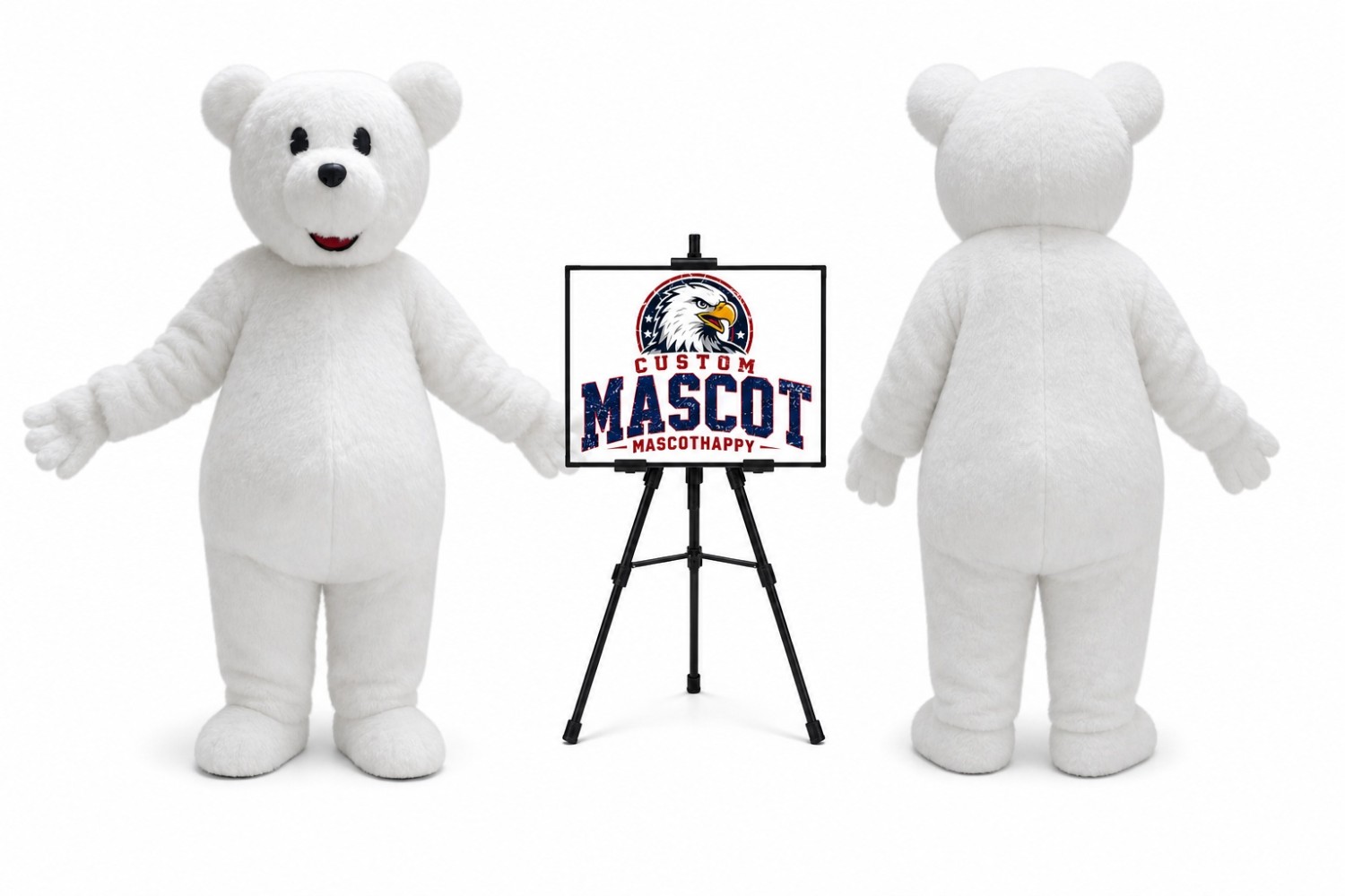 Polar Bear Mascot Costume Polar Bear Mascot Costume