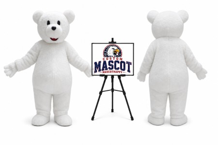 Polar Bear Mascot Costume