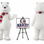 Polar Bear Mascot Costume
