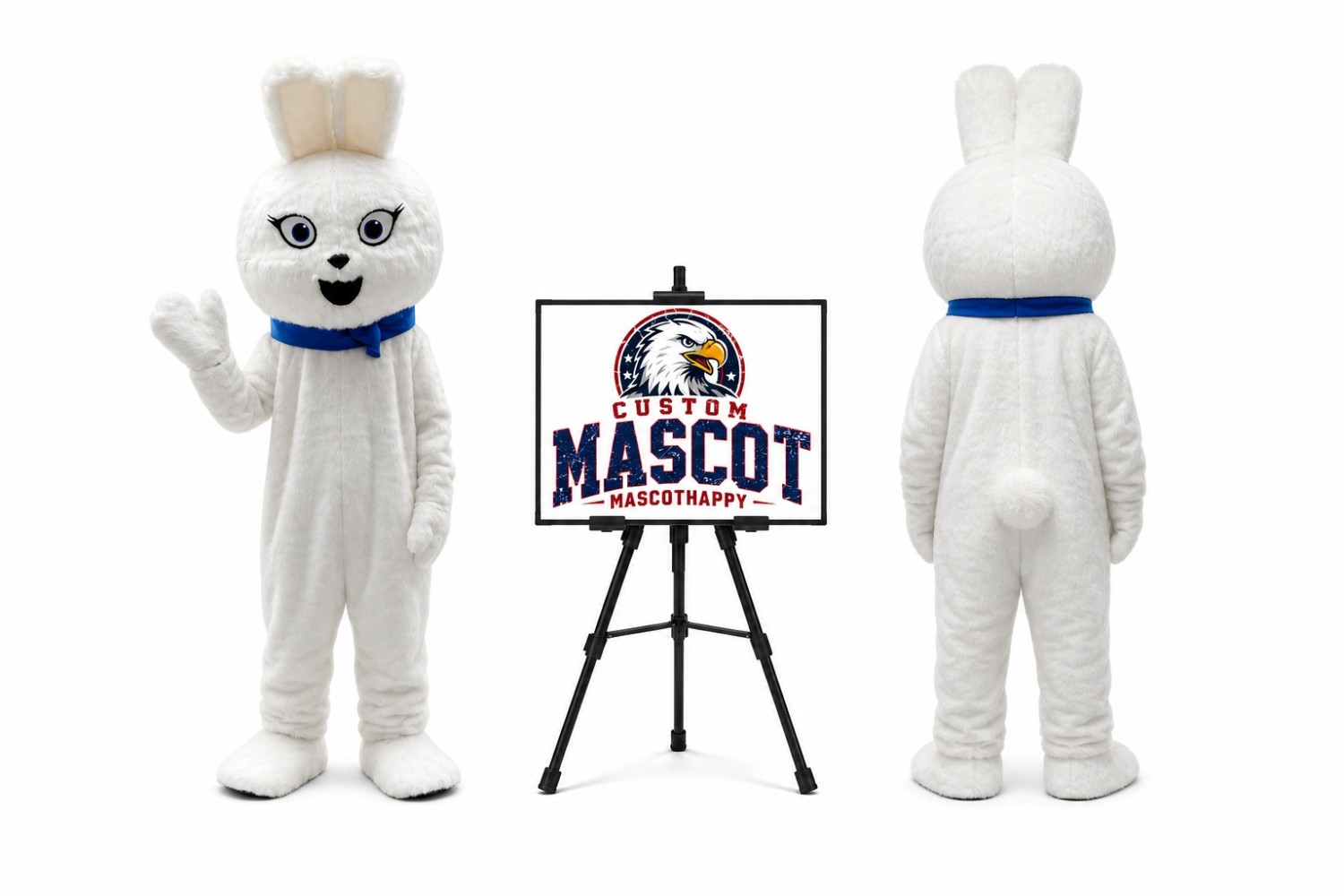 Rabbit Bunny Easter Mascot Costume for Easter Events Rabbit Bunny Easter Mascot Costume for Easter Events