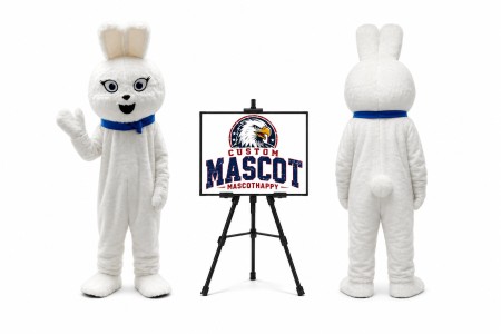 Rabbit Bunny Easter Mascot Costume for Easter Events