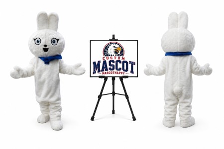 Rabbit Bunny Easter Mascot Costume for Easter Events