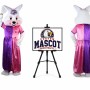 Rabbit Bunny Women Mascot Costume for Easter Events