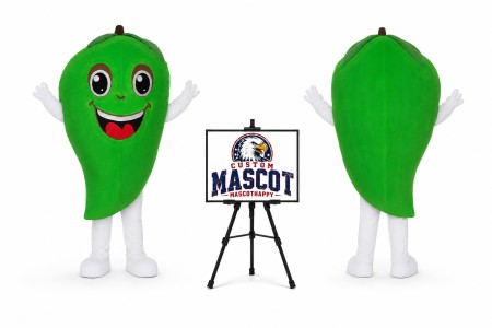 Mango Fruit Mascot Costume for Food Events