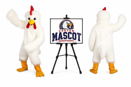 Rooster Chicken Mascot Costume